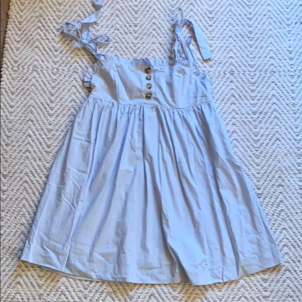 URBAN OUTFITTERS BLUE BABYDOLL DRESS